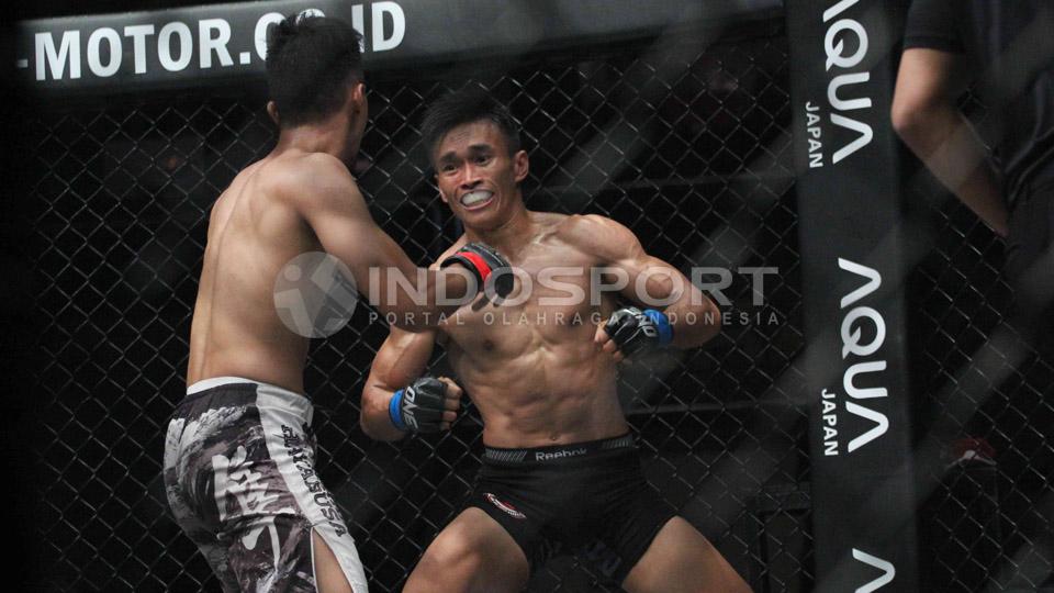 Sunoto harus menghadapi petarung asal Indonesia Mario Satya Wirawan di dalam ajang One Fighting Championship 2015 di Istora Senayan, Jakarta.